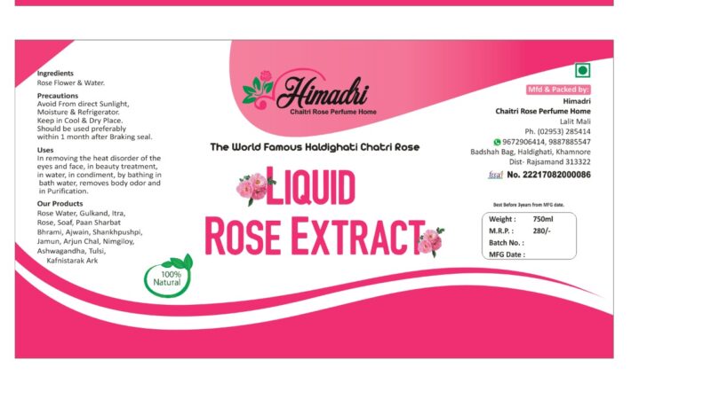 Rose Water