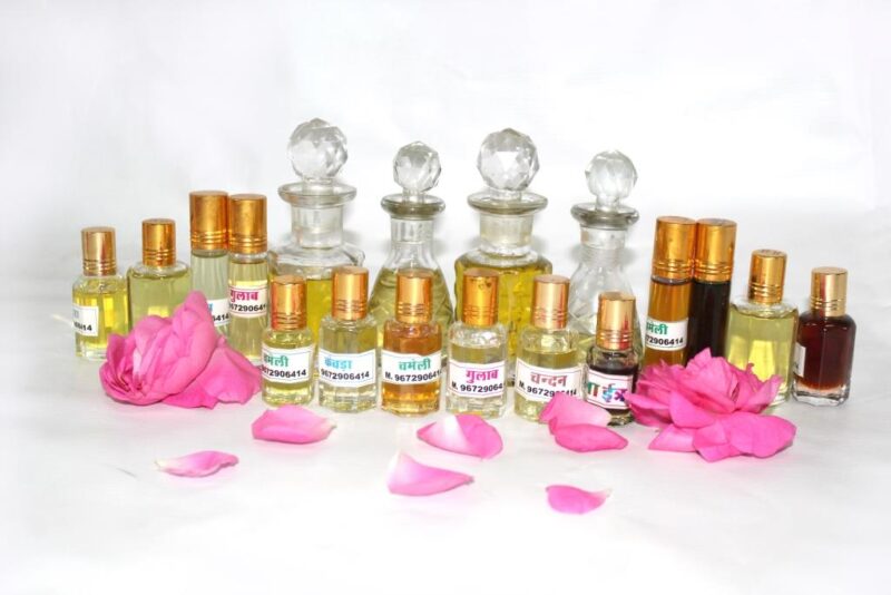 Perfume - rose, sandalwood, Jasmine, Mogra, Kewda